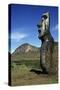 Chile, Easter Island, Rapa-Nui National Park, Ahu Tongariki, Moai Statues-null-Stretched Canvas