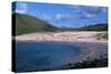 Chile, Easter Island, Rapa-Nui National Park, Anakena Bay, Tropical Beach-null-Stretched Canvas