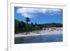 Chile, Easter Island, Rapa-Nui National Park, Anakena Bay, Tropical Beach-null-Framed Giclee Print