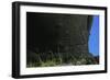 Chile, Easter Island, Rapa-Nui National Park, Anakena Beach, Ahu Nau Nau, Detail of Moai Statue-null-Framed Giclee Print