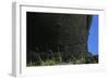 Chile, Easter Island, Rapa-Nui National Park, Anakena Beach, Ahu Nau Nau, Detail of Moai Statue-null-Framed Giclee Print