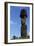 Chile, Easter Island, Rapa-Nui National Park, Anakena Beach, Ahu Nau Nau, Moai Statue-null-Framed Giclee Print