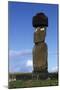 Chile, Easter Island, Rapa-Nui National Park, Ko Te Riku Megalith on Tahai Ahu Stone Platform-null-Mounted Giclee Print