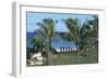 Chile, Easter Island, Rapa-Nui National Park, Moai Megalithic Statues at Anakena Beach-null-Framed Giclee Print