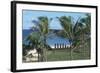 Chile, Easter Island, Rapa-Nui National Park, Moai Megalithic Statues at Anakena Beach-null-Framed Giclee Print