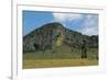 Chile, Easter Island, Rapa-Nui National Park, Moai Statue-null-Framed Giclee Print