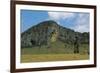 Chile, Easter Island, Rapa-Nui National Park, Moai Statue-null-Framed Giclee Print