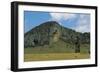 Chile, Easter Island, Rapa-Nui National Park, Moai Statue-null-Framed Giclee Print