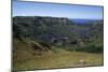 Chile, Easter Island, Rapa-Nui National Park, Rano Kao Crater Lake-null-Mounted Giclee Print