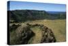 Chile, Easter Island, Rapa-Nui National Park, Rano Kau Volcano and Crater Lake-null-Stretched Canvas