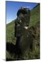 Chile, Easter Island, Rapa-Nui National Park, Rano Raraku, Anthropomorphic 'Moai' Monoliths-null-Mounted Giclee Print