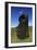 Chile, Easter Island, Rapa-Nui National Park, Rano Raraku, Anthropomorphic 'Moai' Monoliths-null-Framed Giclee Print