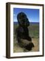 Chile, Easter Island, Rapa-Nui National Park, Rano Raraku, Tukuturi-null-Framed Giclee Print