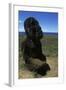 Chile, Easter Island, Rapa-Nui National Park, Rano Raraku, Tukuturi-null-Framed Giclee Print