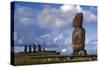 Chile, Easter Island, Rapa-Nui National Park-null-Stretched Canvas