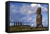 Chile, Easter Island, Rapa-Nui National Park-null-Framed Stretched Canvas