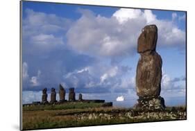 Chile, Easter Island, Rapa-Nui National Park-null-Mounted Giclee Print