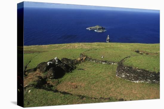 Chile, Easter Island, Rapa-Nui National Park-null-Stretched Canvas