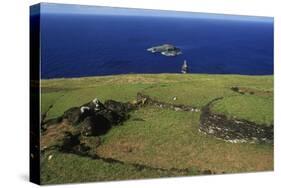 Chile, Easter Island, Rapa-Nui National Park-null-Stretched Canvas