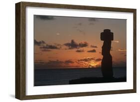 Chile, Easter Island, Rapa-Nui National Park-null-Framed Giclee Print