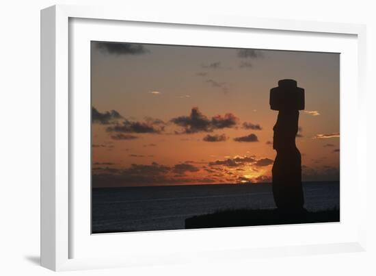 Chile, Easter Island, Rapa-Nui National Park-null-Framed Giclee Print