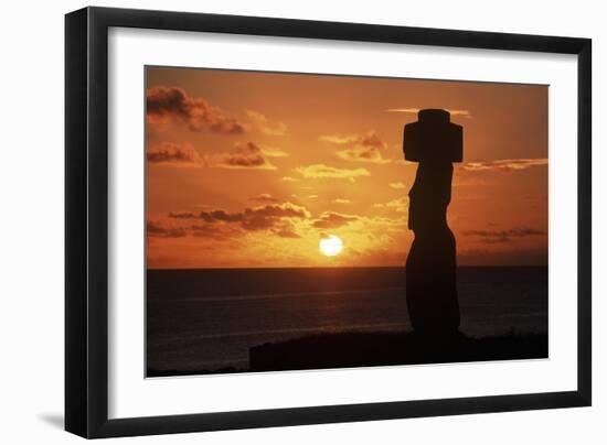 Chile, Easter Island, Rapa-Nui National Park-null-Framed Giclee Print