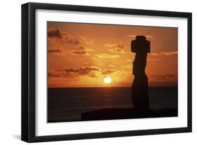 Chile, Easter Island, Rapa-Nui National Park-null-Framed Giclee Print