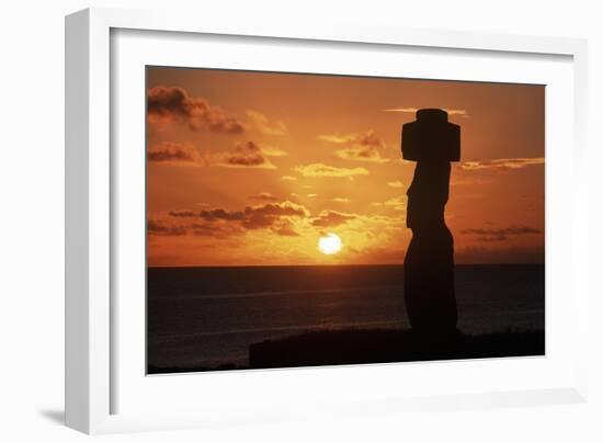 Chile, Easter Island, Rapa-Nui National Park-null-Framed Giclee Print