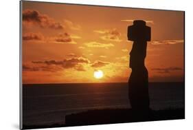 Chile, Easter Island, Rapa-Nui National Park-null-Mounted Giclee Print