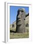 Chile, Easter Island. Rapa Nui NP, Historic Site of Rano Raraku-Cindy Miller Hopkins-Framed Photographic Print