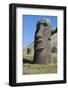 Chile, Easter Island. Rapa Nui NP, Historic Site of Rano Raraku-Cindy Miller Hopkins-Framed Photographic Print