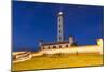 Chile, La Serena, Faro Monumental, Lighthouse at Dawn-Walter Bibikow-Mounted Photographic Print