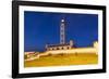 Chile, La Serena, Faro Monumental, Lighthouse at Dawn-Walter Bibikow-Framed Photographic Print