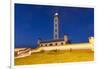 Chile, La Serena, Faro Monumental, Lighthouse at Dawn-Walter Bibikow-Framed Photographic Print