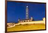 Chile, La Serena, Faro Monumental, Lighthouse at Dawn-Walter Bibikow-Framed Photographic Print