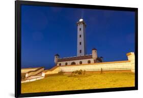 Chile, La Serena, Faro Monumental, Lighthouse at Dawn-Walter Bibikow-Framed Photographic Print