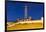 Chile, La Serena, Faro Monumental, Lighthouse at Dawn-Walter Bibikow-Framed Photographic Print