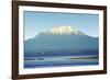 Chile Lake District Calbuco volcano Llanquihue-Charles Bowman-Framed Photographic Print