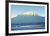 Chile Lake District Calbuco volcano Llanquihue-Charles Bowman-Framed Photographic Print