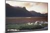 Chile, Los Lagos Region, Peulla, Marshlands by Techado Mountain at Sunset-null-Mounted Giclee Print