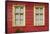 Chile, Los Lagos Region, Puerto Varas, German Colonial Building-Walter Bibikow-Framed Stretched Canvas