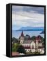 Chile, Los Lagos Region, Puerto Varas, Iglesia De Sagrado Corazon De Jesus Church-Walter Bibikow-Framed Stretched Canvas