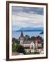 Chile, Los Lagos Region, Puerto Varas, Iglesia De Sagrado Corazon De Jesus Church-Walter Bibikow-Framed Photographic Print