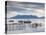 Chile, Magallanes Region, Puerto Natales, Fishing Boats, Seno Ultima Esperanza Bay-Walter Bibikow-Stretched Canvas