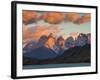 Chile, Magallanes Region, Torres Del Paine National Park, Lago Pehoe, Dawn Landscape-Walter Bibikow-Framed Photographic Print