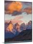 Chile, Magallanes Region, Torres Del Paine National Park, Lago Pehoe, Dawn Landscape-Walter Bibikow-Mounted Photographic Print