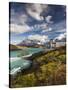 Chile, Magallanes Region, Torres Del Paine National Park, Lago Pehoe, Explora Hotel-Walter Bibikow-Stretched Canvas