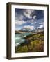 Chile, Magallanes Region, Torres Del Paine National Park, Lago Pehoe, Explora Hotel-Walter Bibikow-Framed Photographic Print