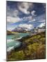 Chile, Magallanes Region, Torres Del Paine National Park, Lago Pehoe, Explora Hotel-Walter Bibikow-Mounted Photographic Print