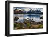Chile, Magallanes Region, Torres Del Paine National Park, Lago Pehoe, Landscape, Dawn-Jay Goodrich-Framed Photographic Print